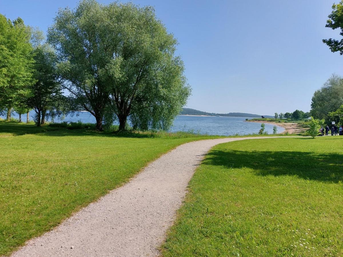 Ferienwohnung Brombachsee Ankerplatz Mit Sauna Bei Juliane Und Klaus Pleinfeld Eksteriør billede
